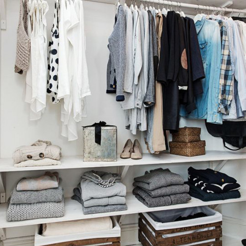 Cómo aprovechar el espacio de un armario